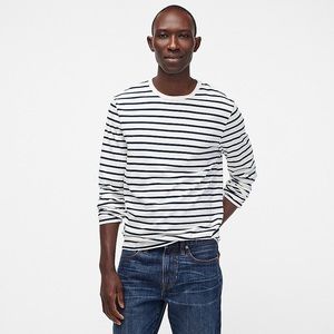 J. Crew: Long-sleeve deck-striped T-shirt